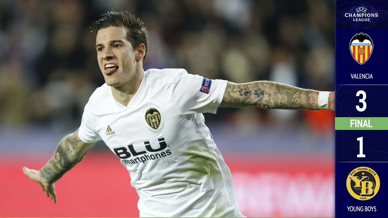 Valencia se recupera y logra una importante victoria sobre el Young Boys