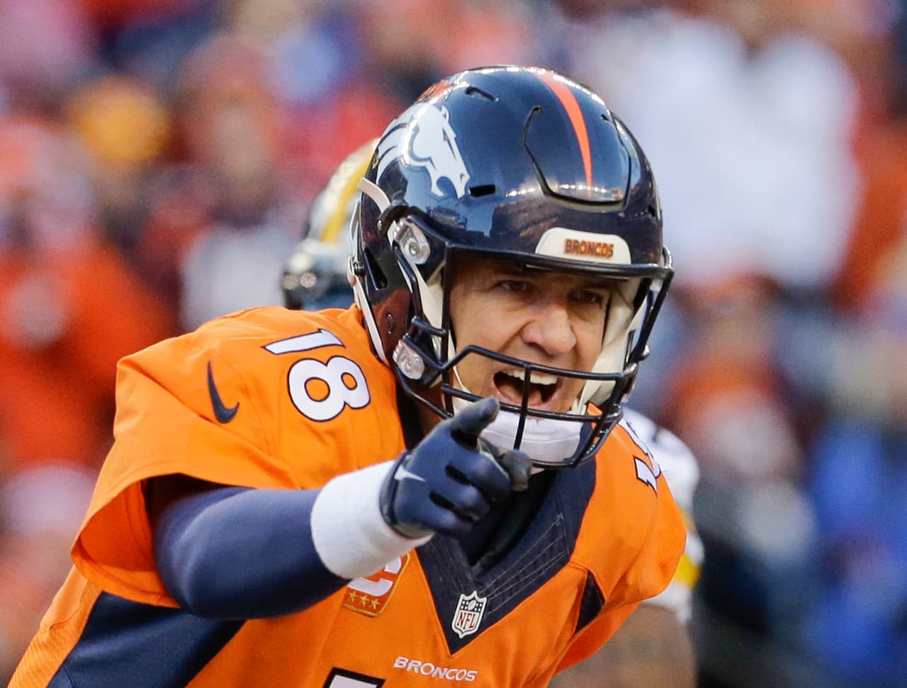 El "Omaha" de Peyton Manning resonada en todo el Estadio de la Milla Alta.