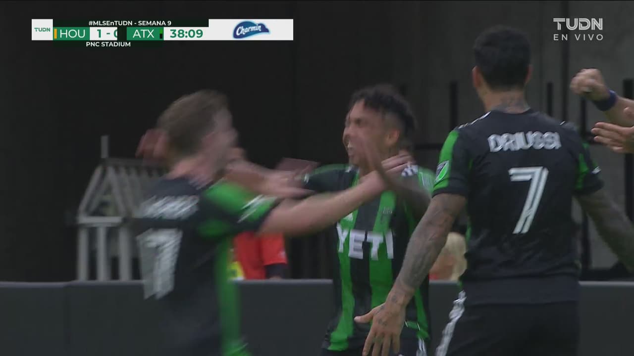 ¡Con sabor a vinotinto! Periera pone el 1-1 para el Austin