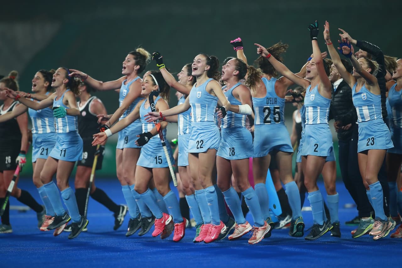 Argentina cumplió con el pronóstico y ganó el oro en hockey femenino.
