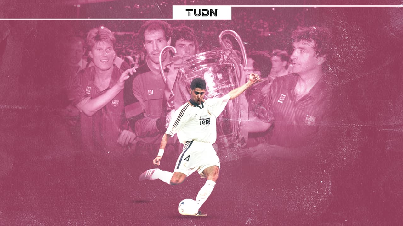 Una Champions provocó la primera felicitación del Madrid al Barcelona