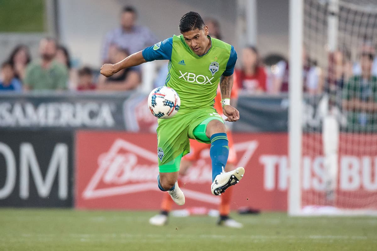 En la MLS con el Seattle Sounders Tony Alfaro jugó 25 partidos, seis en 2016, 15 en 2017 y solo cuatro en el 2018.
