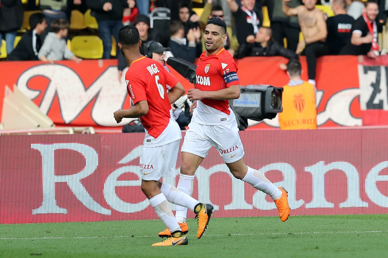 Radamel Falcao le dio el triunfo al Mónaco 2-1 sobre el Nantes