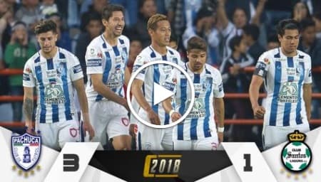 Pachuca dominó a Santos y está en puestos de Liguilla