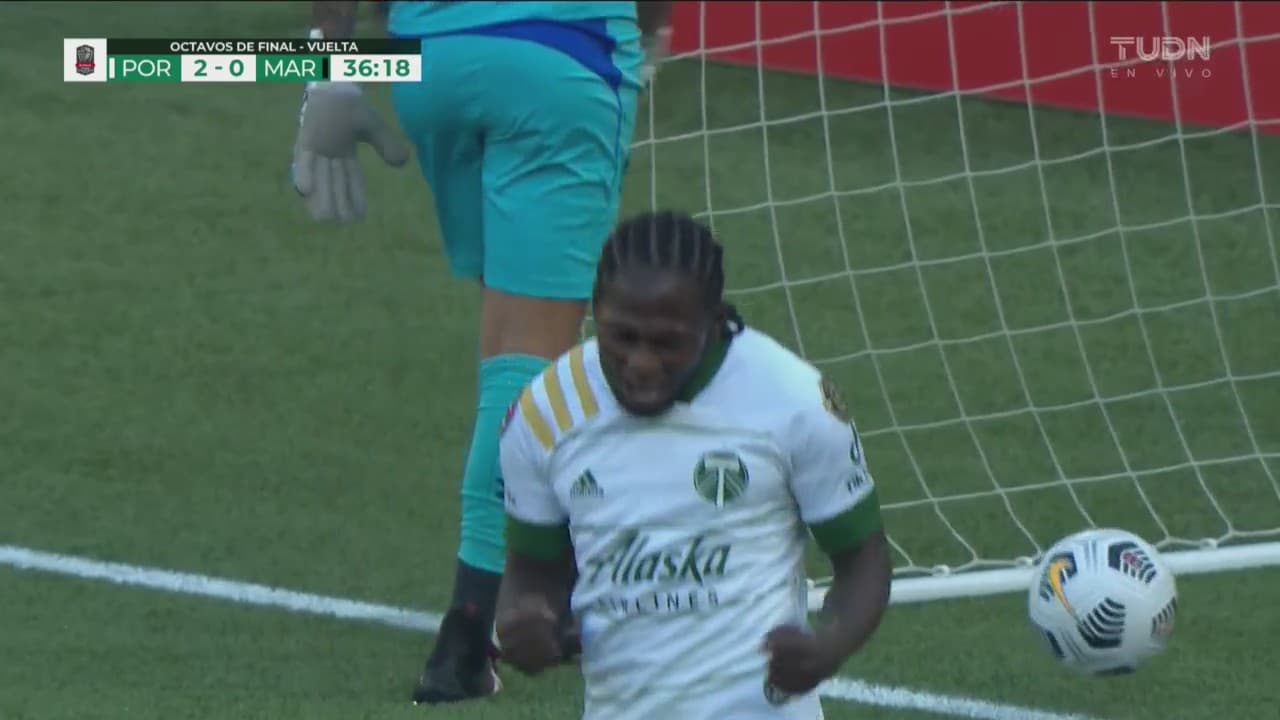 ¡Ahora sí el 2-0! Doblete de Yimmi Chará sobre el Marathón