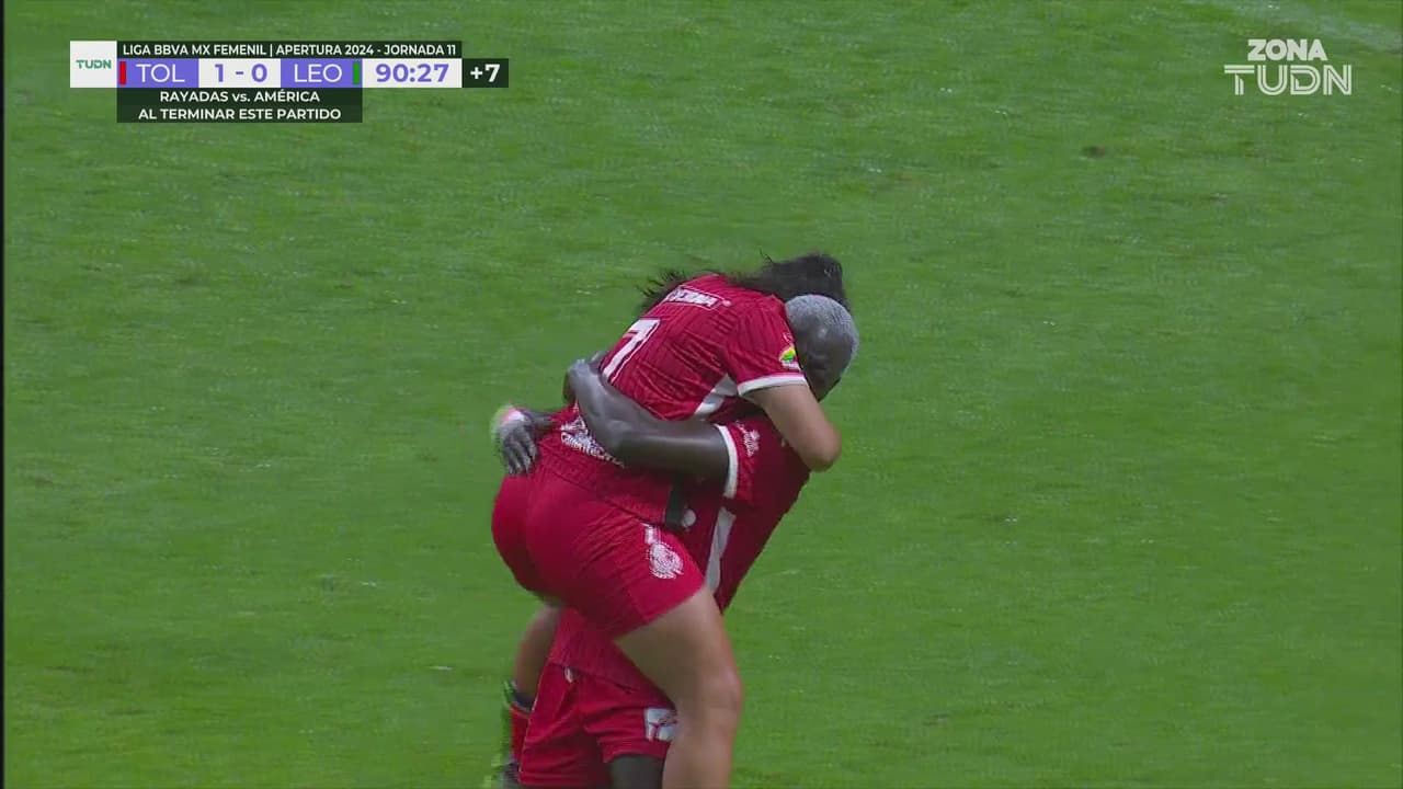 ¡Golazo! Cinthya Peraza la puso en el ángulo para el 2-0 de Toluca