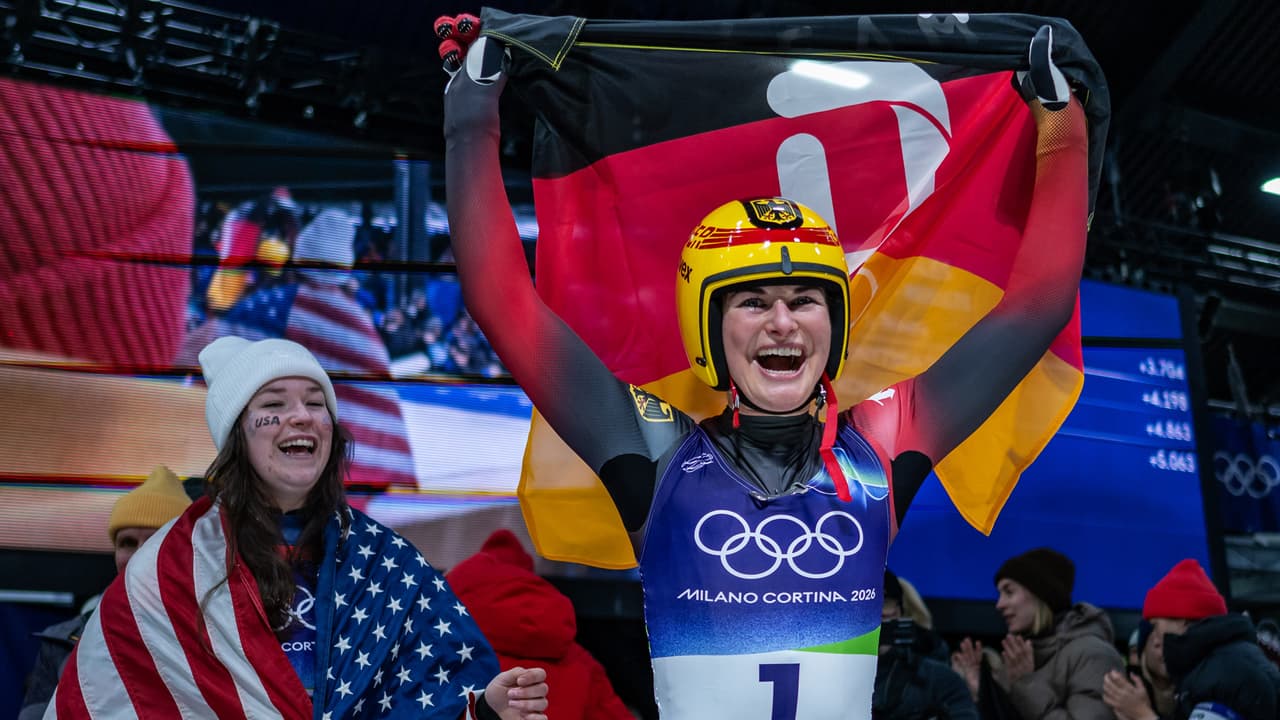 Julia Taubitz extiende dominio de Alemania en el luge individual de Juegos Olímpicos