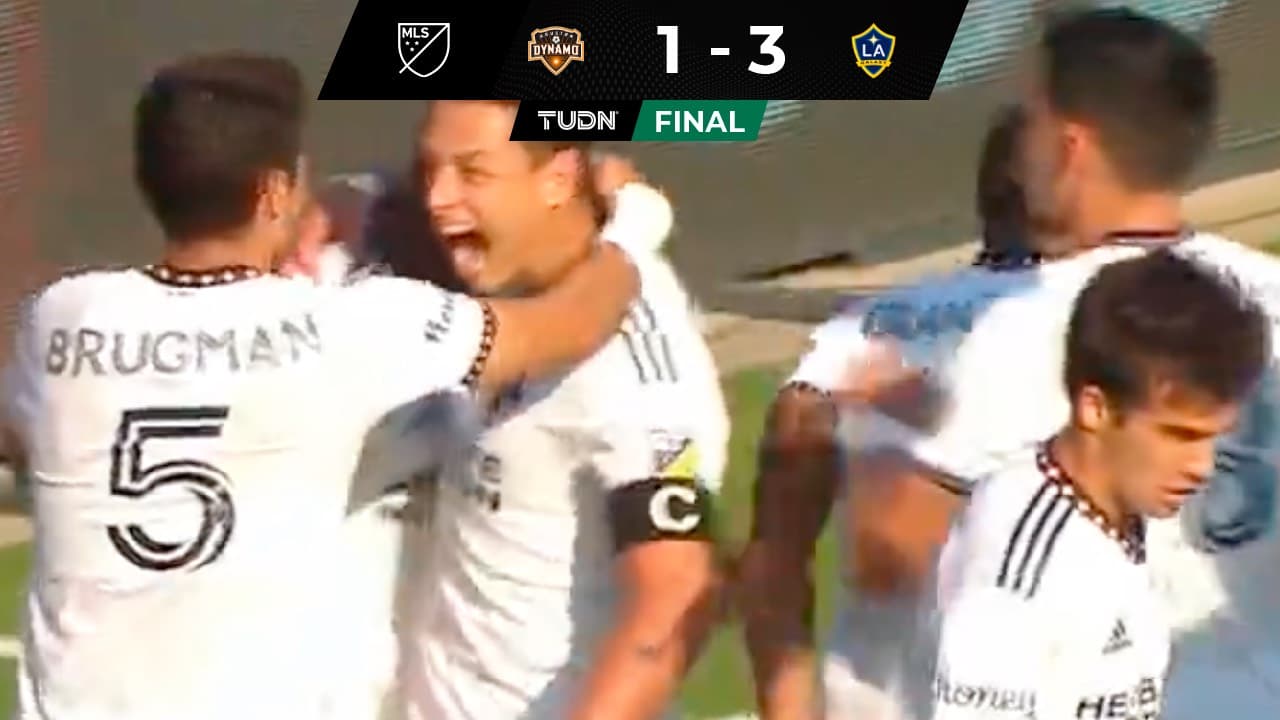 Chicharito marca golazo en triunfo de LA Galaxy ante Houston