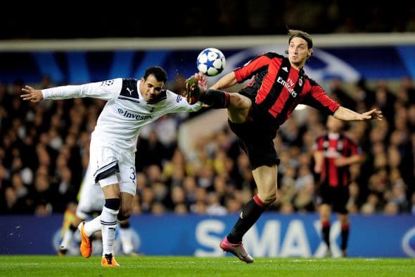 Milan visitó el campo del Tottenham, después de haber caído 1-0 en la Ida.