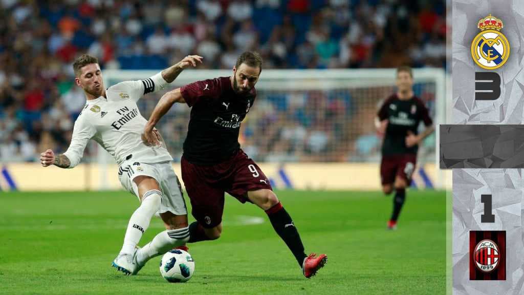 El Real Madrid se impuso por 3-1 al Real Madrid en la edición número 39 del Trofeo Santiago Bernabéu, que sirvió a ambos clubes para cerrar su pretemporada.