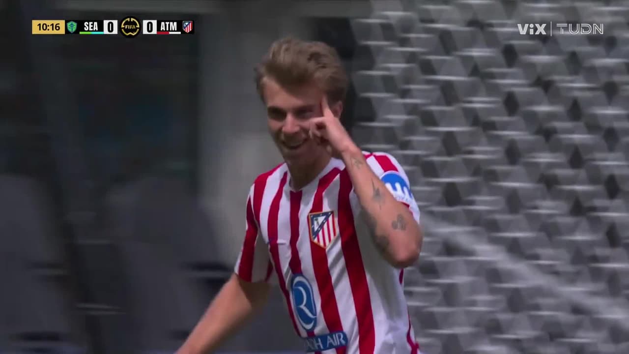 ¡De campanita! Golazo de Pablo Barrios para adelantar al Atleti