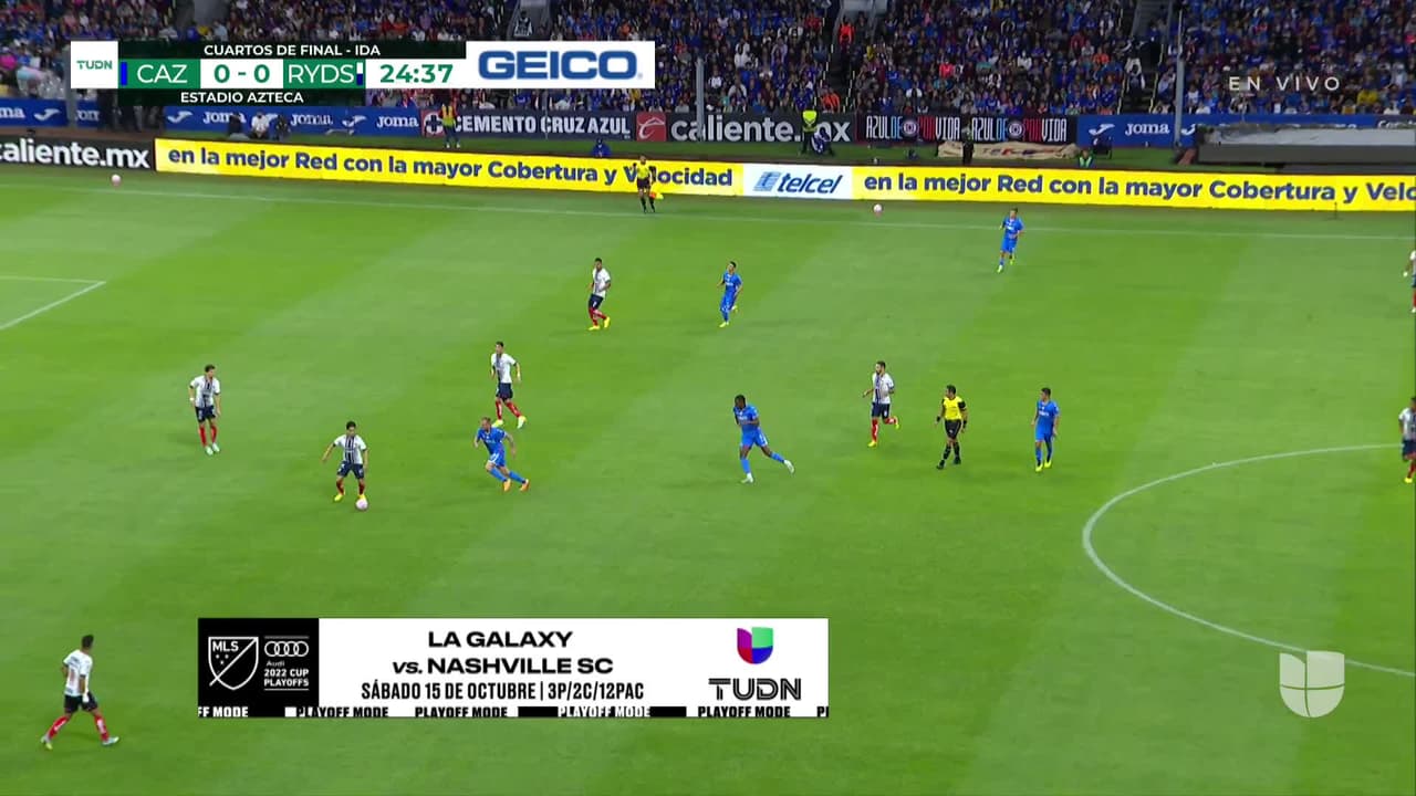 ¡TIRO ATAJADO! disparo por Carlos Rodríguez.