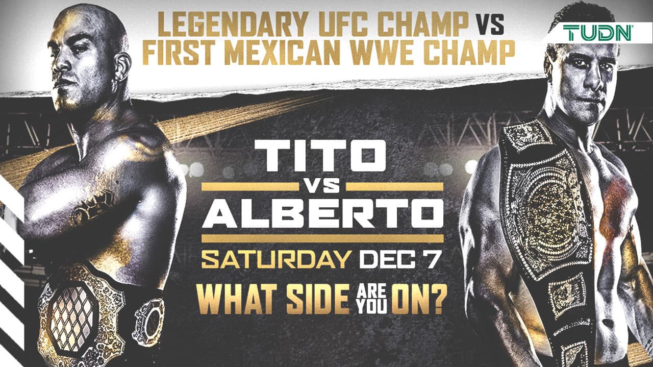 Tito Ortíz y Alberto del Río se enfrentarán en Combate Américas el 7 de diciembre en un combate esperado por los aficionados de las Artes Marciales Mixtas.