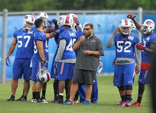 Ambiente en las prácticas (AP-NFL).