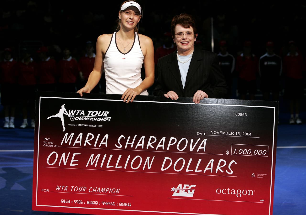 María fue la atleta mejor pagada del mundo por 11 años consecutivos.