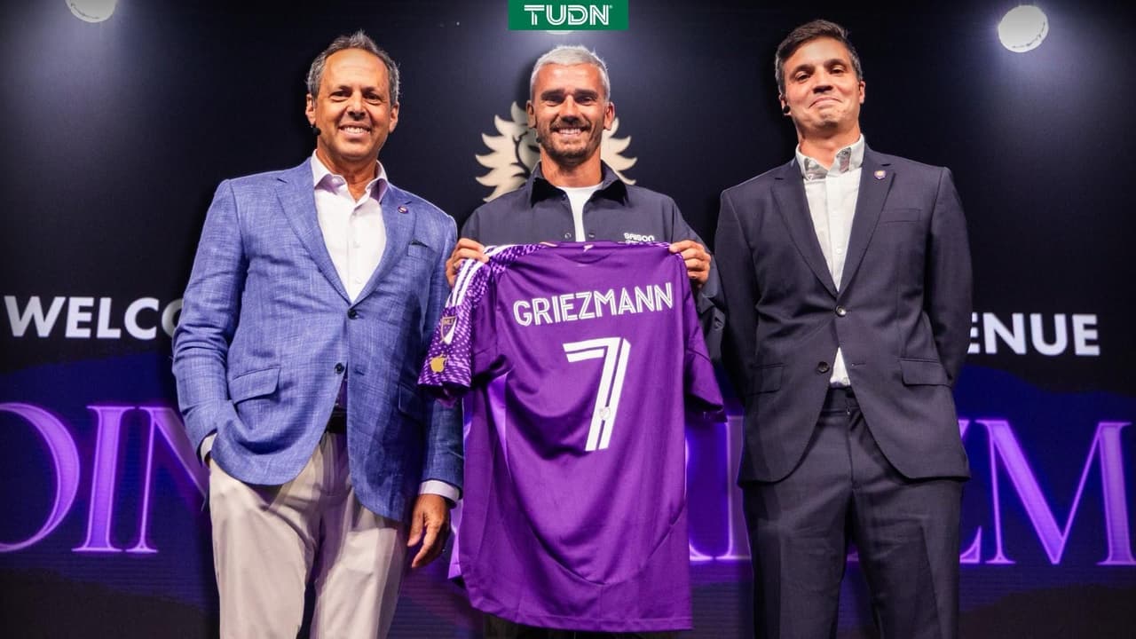 ¡Como rockstar! Griezmann es presentado en Orlando City