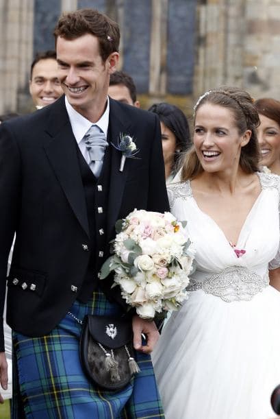 Andy Murray contrae matrimonio en su natal Escocia