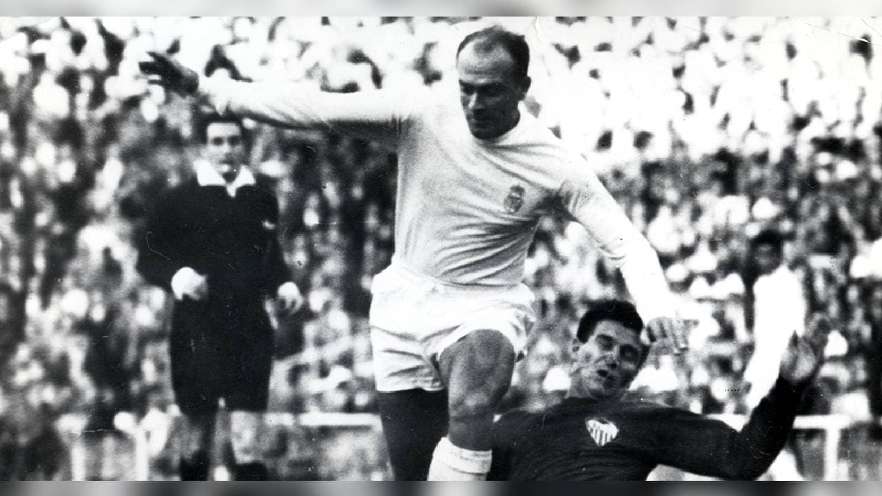 Alfredo Di Stéfano, la leyenda del Real Madrid que triunfó en el cine | El goleador argentino que probó las mieles del éxito en el Bernabéu y la pantalla grande.