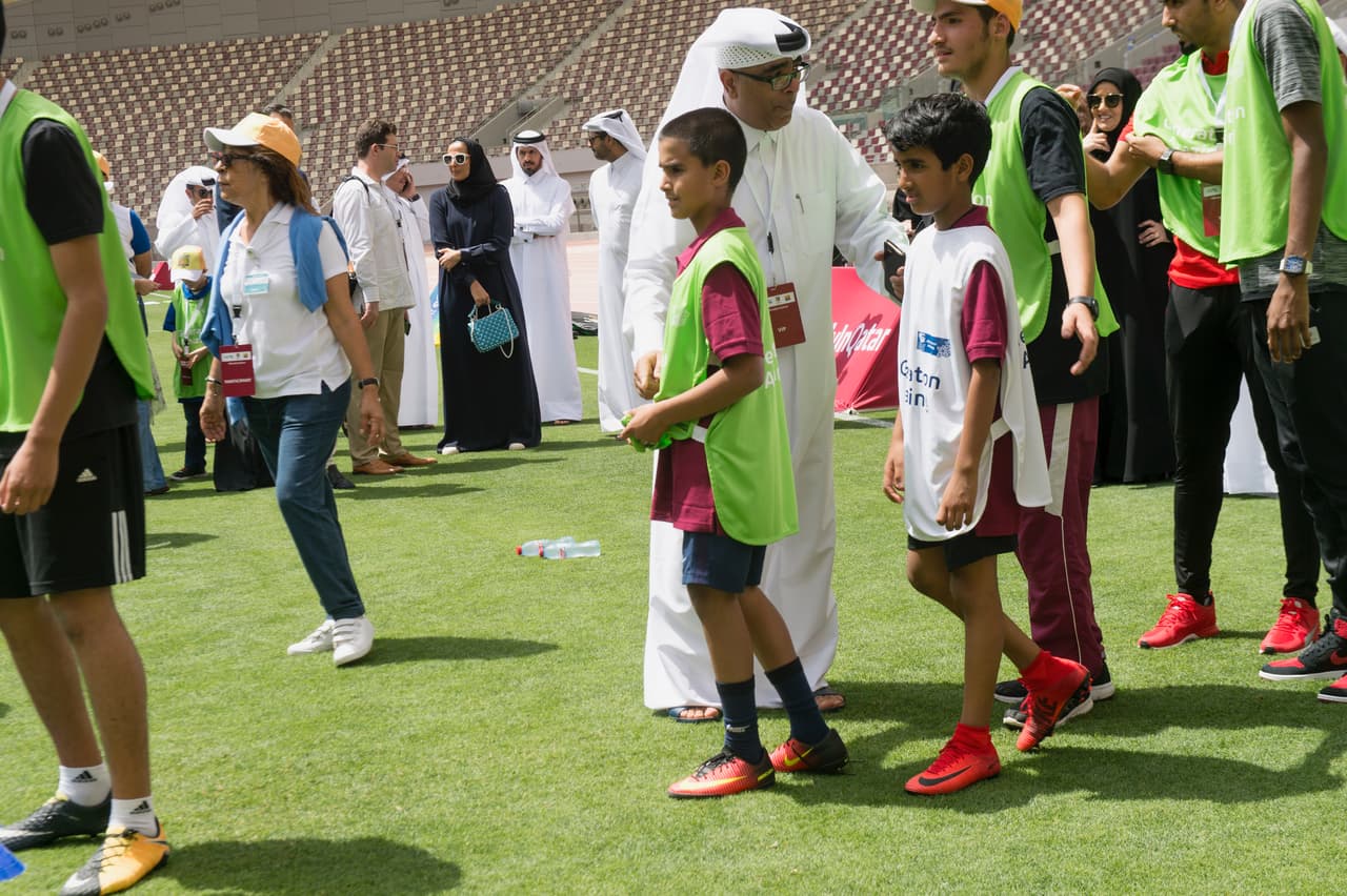 El país asiático vivió una emotiva y cálida jornada.