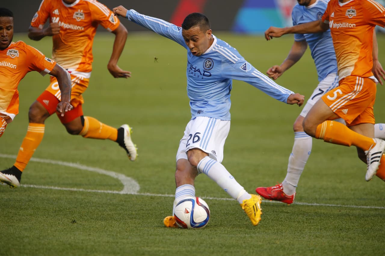 Sebastián Velázquez, del New York City FC