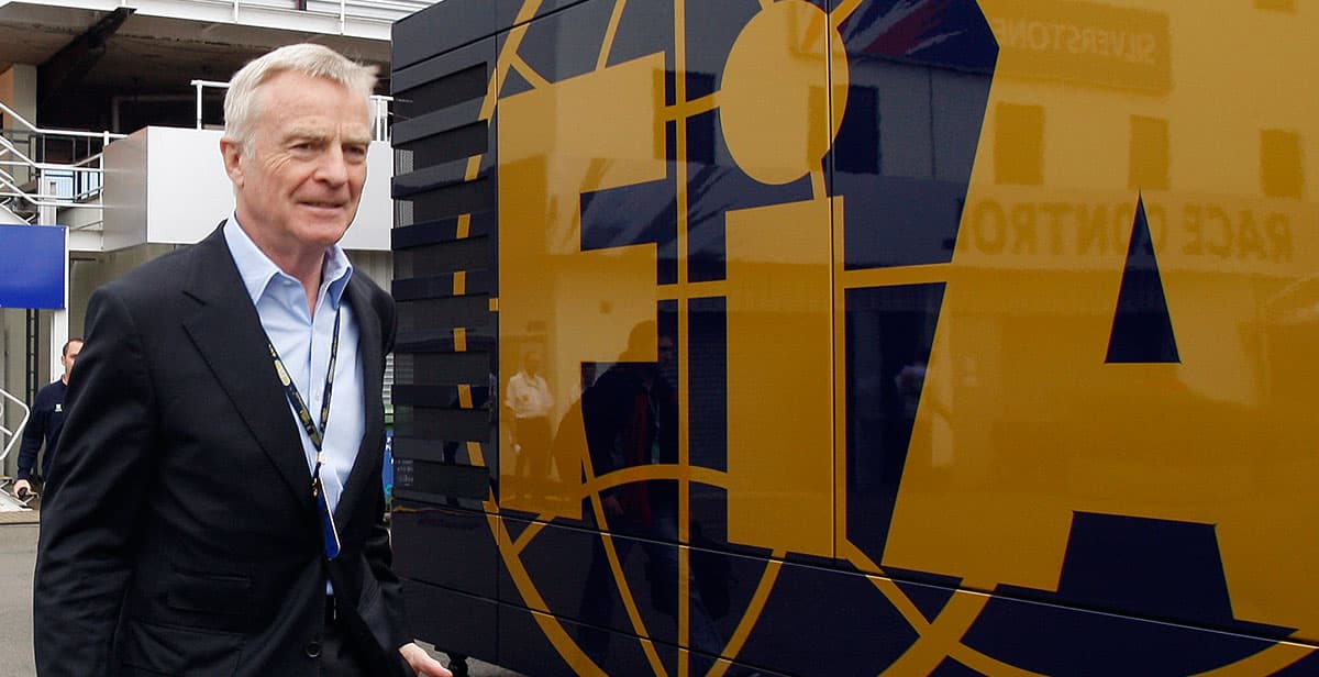 Max Mosley, expresidente de la FIA piensa que la Fórmula Uno debería cancelar la temporada 2020.