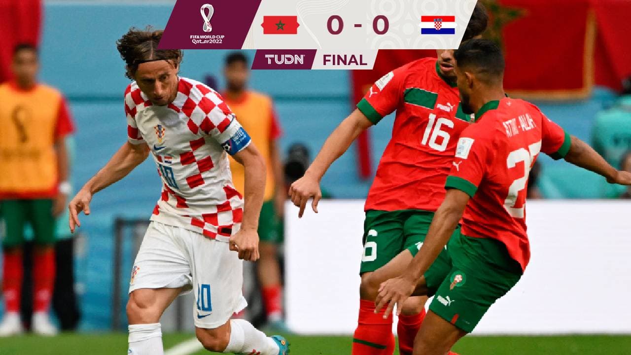 Marruecos y Croacia no se hacen daño en su debut en Qatar 2022 