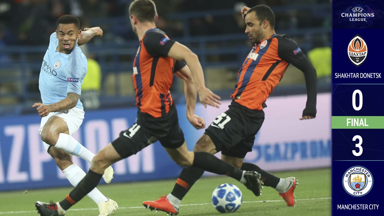 ¡Superioridad celeste! El City se impone ante el Shakhtar pese a incontables fallas