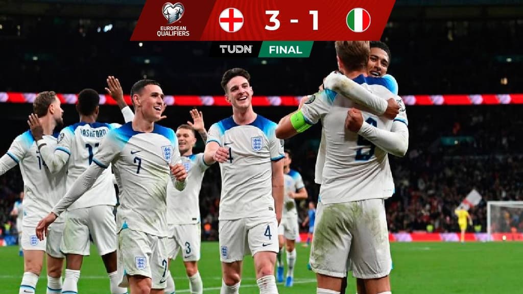 Inglaterra vence a Italia y logra clasificarse para la Euro de 2024