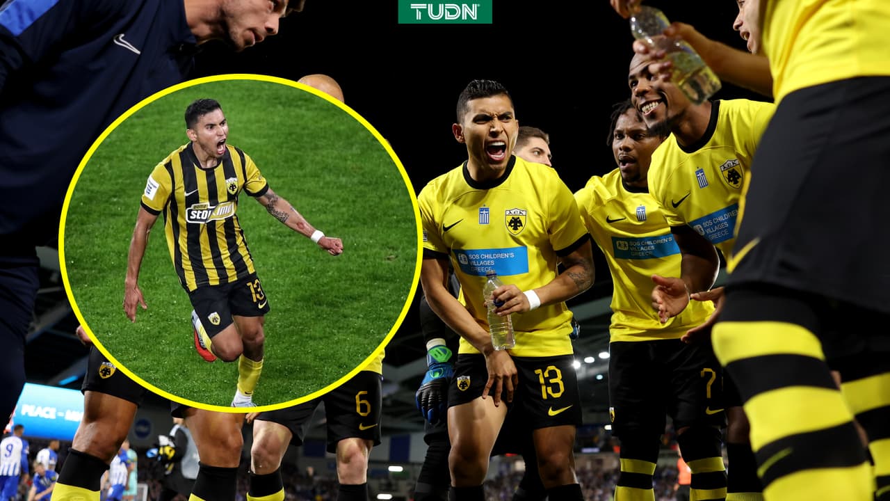 Orbelín Pineda anota de último minuto para la victoria del AEK