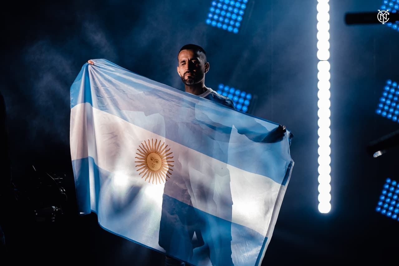 Maxi Moralez, eterno referente de la mitad celeste de Nueva York.