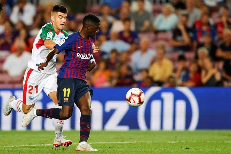 <b>Extremo: </b>Ousmane Dembélé (Barcelona) - 91,5 millones de dólares.