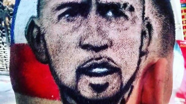 Aunque ha hecho de todo, desde Arturo Vidal hasta Spiderman, también hace retratos de quien se lo pida.