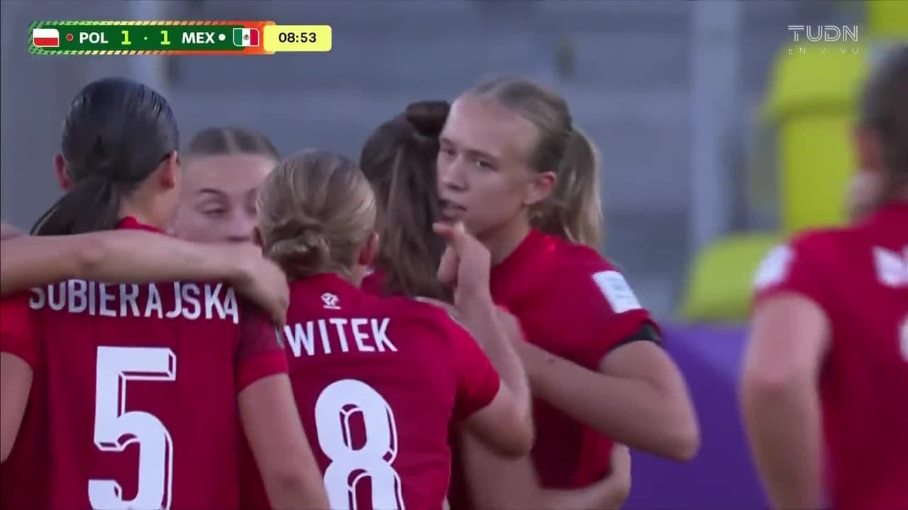 ¡Polonia ahoga el grito de gol de México y empata el partido con esta joya!