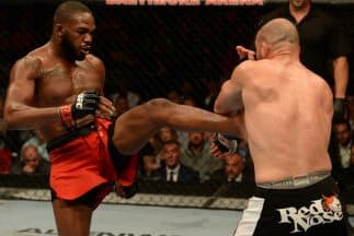 Jon Jones terminó con Glover Teixeira en el UFC 172.