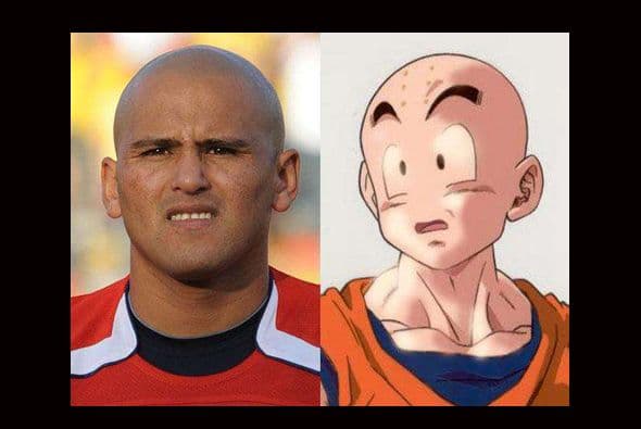 Otra que la tiene muy sencilla es Humberto Suazo ya que solo necesaría pedir un uniforme de Karate para quedar disfrazado de Krilin de Dragon Ball. (Foto: Twitter)