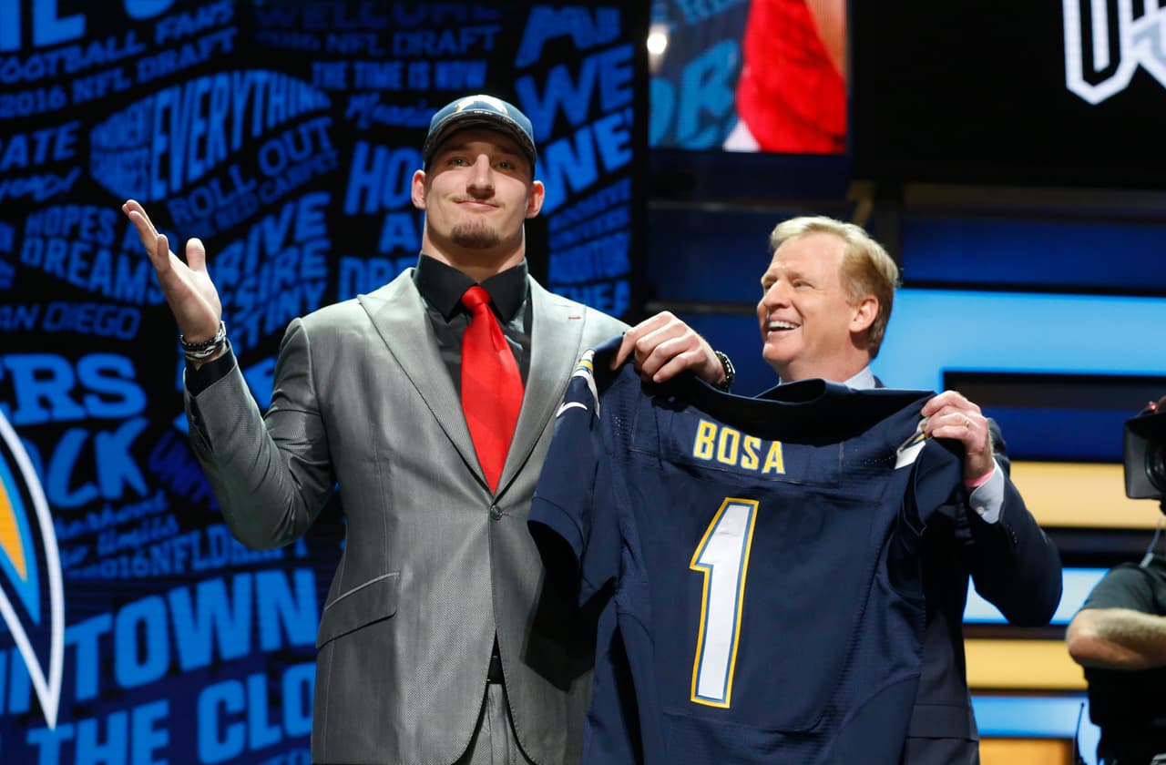 3 SAN DIEGO CHARGERS DE JOEY BOSA -- OHIO ST.
