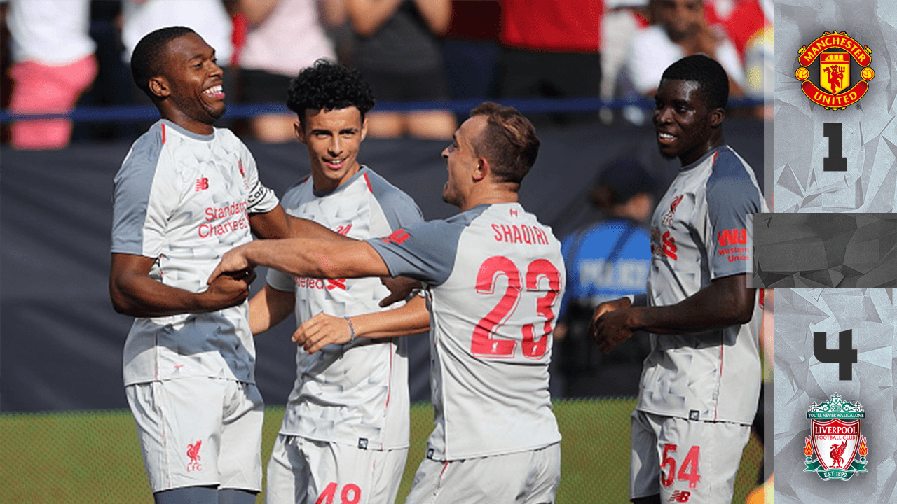 Liverpool se impuso con autoridad al Manchester United.