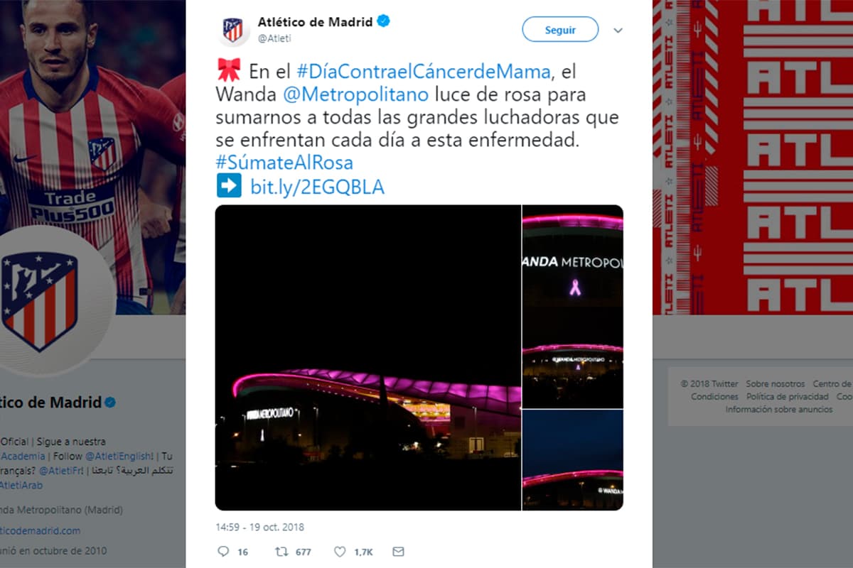 Atlético de Madrid, España.