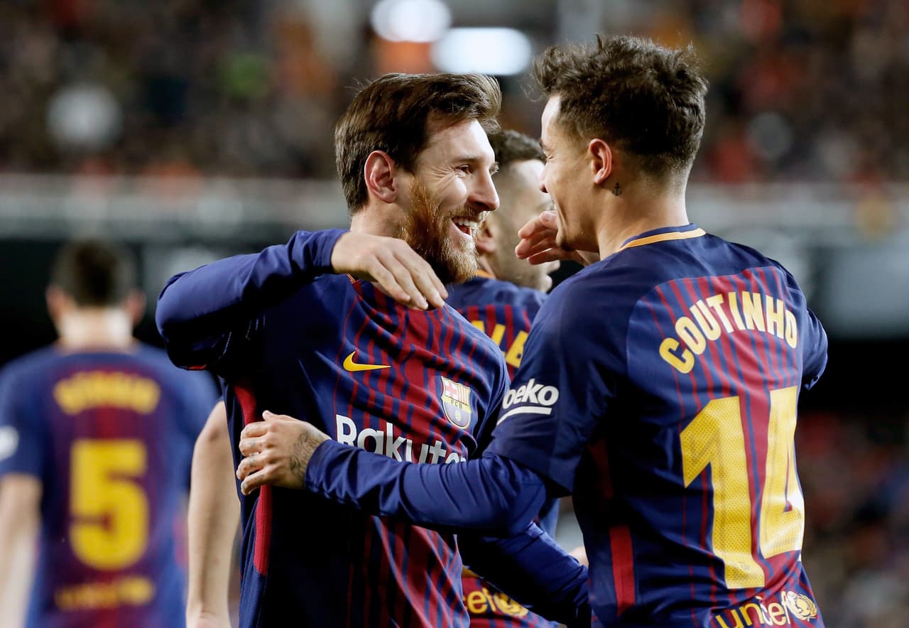 Barcelona sentenció su paso a la final contra Sevilla en Copa del Rey, en una jornada con debut goleador de Coutinho y el primer partido en cancha Yerry Mina, primer colombiano en en el club catalán.