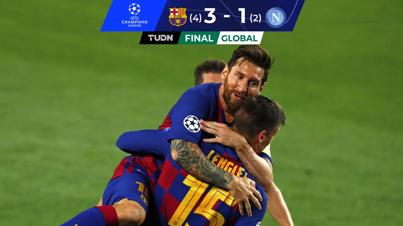 Napoli y Chucky se despiden de la Champions ante el Barça