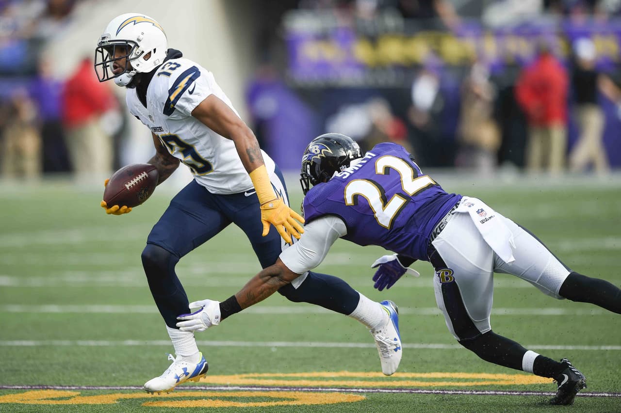 Keenan Allen de los Chargers fue sometido a cirugía para reparar un riñón lacerado