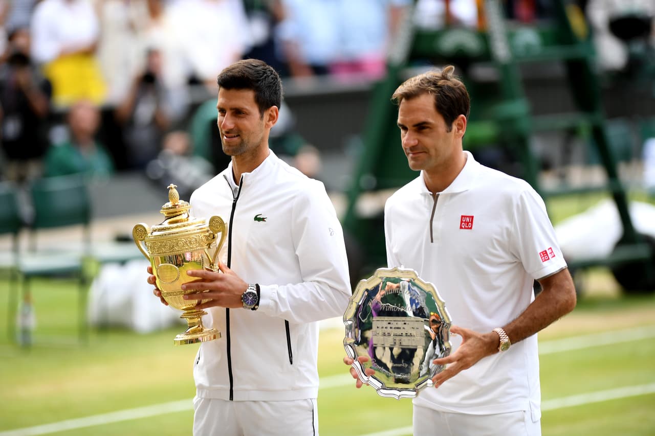 La Final de Wimbledon 2019 está ubicada como la más larga en la historia del torneo tras disputarse 4 horas y 57 minutos.