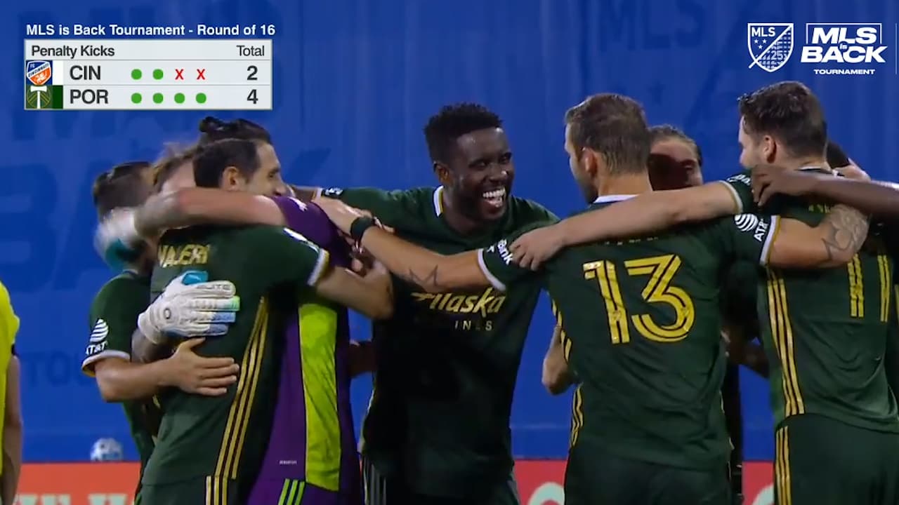 ¡Perfecta puntería! Portland no perdona en los penales y cierra su pase a cuartos de final