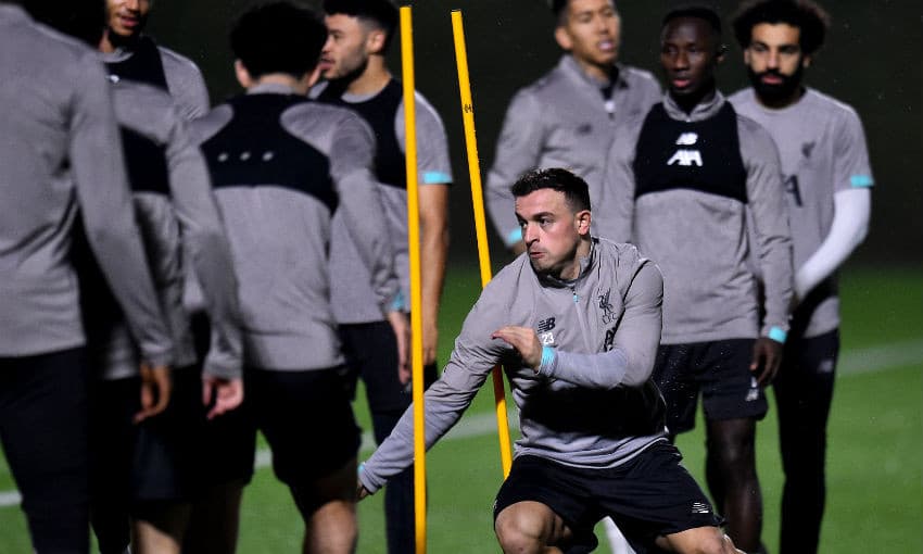 Los campeones de Europa se ejercitaron en Qatar previo a su debut en el Mundial de Clubes ante Monterrey.