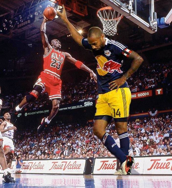 Los mejores memes del icónico festejo de Thierry Henry jugando con el New York Red Bulls.