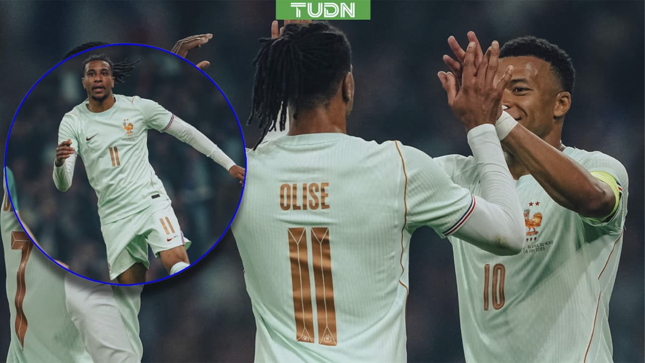 Francia: Michael Olise marca triplete y se lleva elogios de Didier Deschamps
