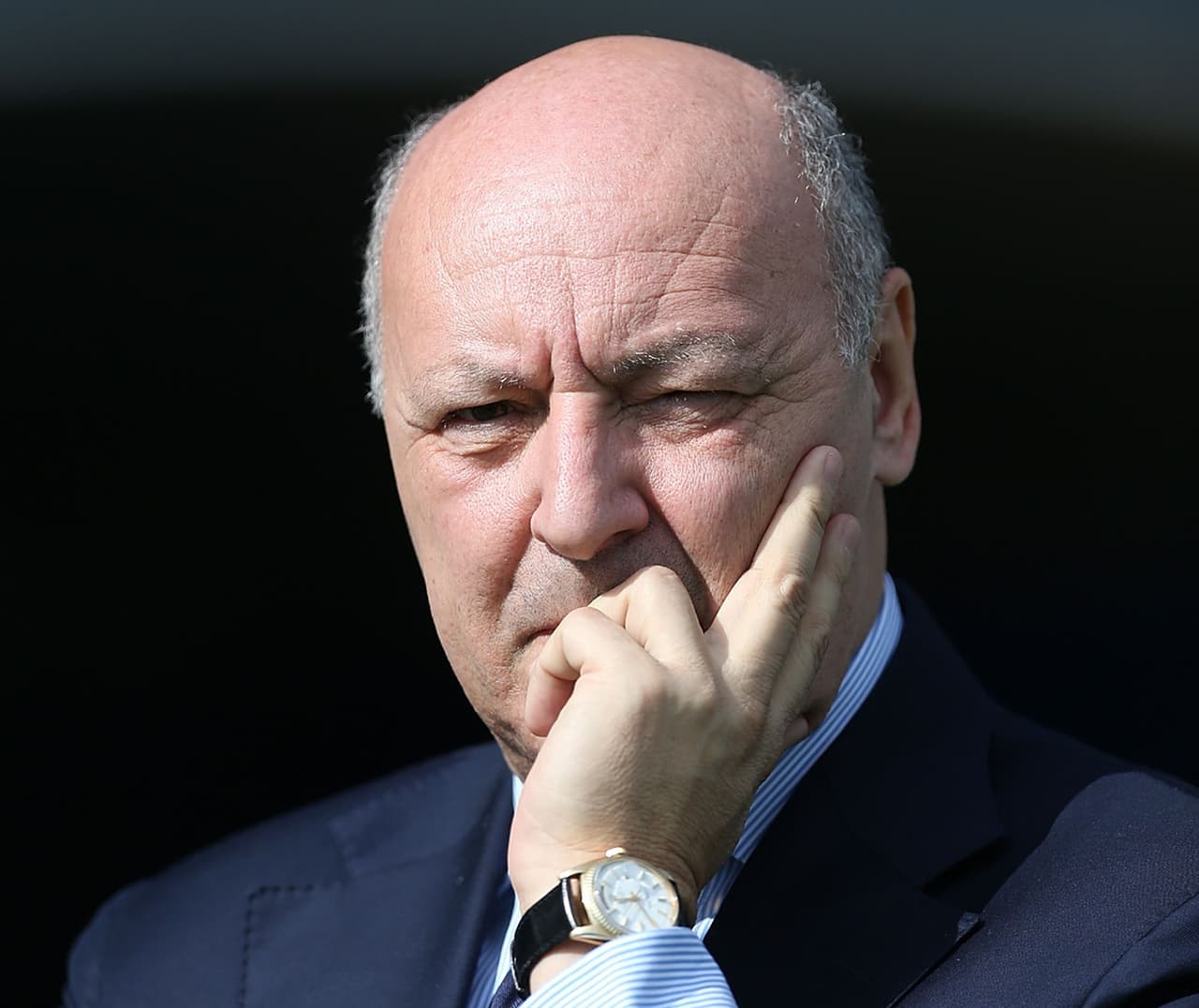 EMPOLI, ITALY - OCTOBER 02: Giuseppe Marotta CEO of Juventus FC during the Serie A match between Empoli FC and Juventus FC at Stadio Carlo Castellani on October 2, 2016 in Empoli, Italy. (Photo by Gabriele Maltinti/Getty Images)