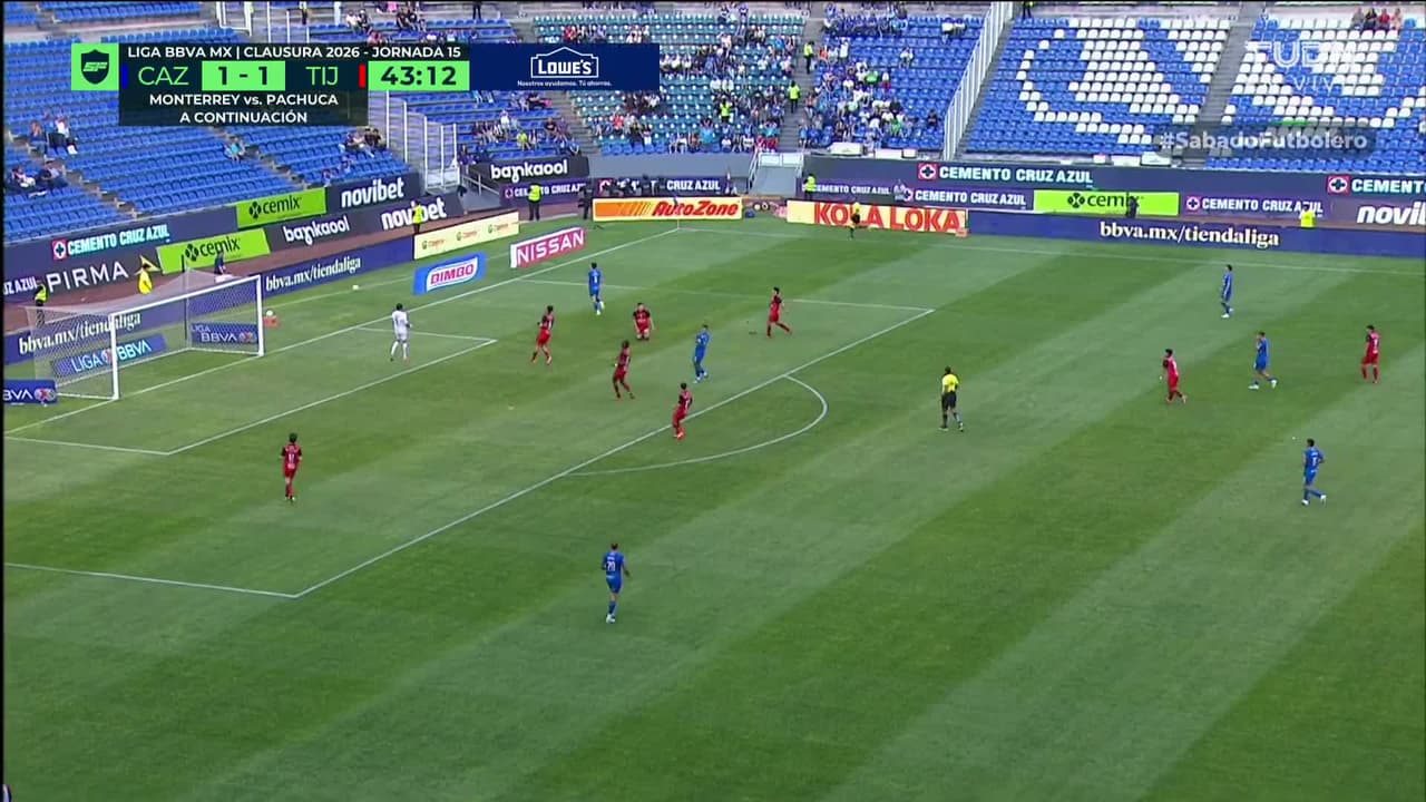 ¡TIRO ATAJADO! disparo por Agustín Palavecino.