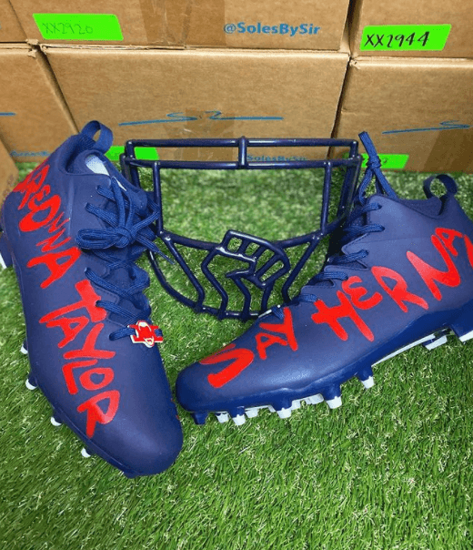 Estos son algunos de los diseños que jugadores de la NFL han modelado.