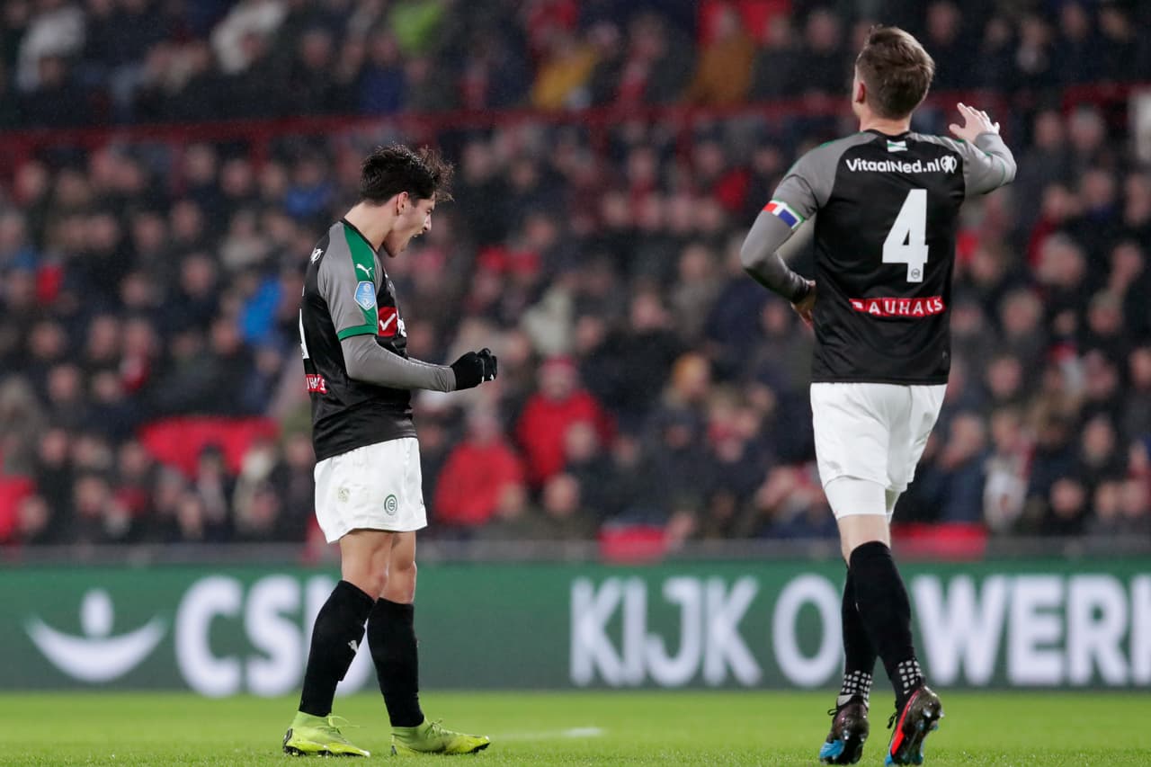 El descuento llegó al minuto 34 con Ludvit Reis con un remate de media distancia que le daba ilusión a la visita.